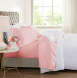 LUXURIOUS BAMBOO BED SHEET SET (Flat & Fitted Sheets + Pillowcases)